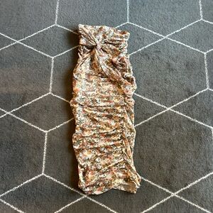 Floral Maxi Skirt (or dress)